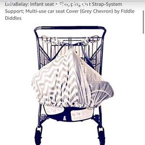 Lulla belay car seat carrying strap system